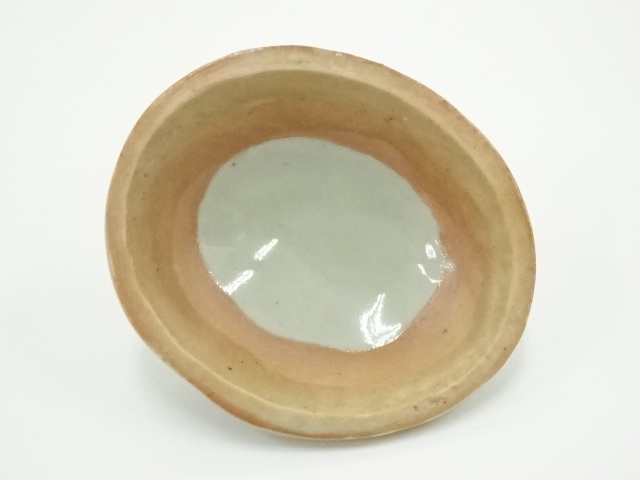  京焼　加藤渓山造　天龍寺青磁辰香合（共箱）